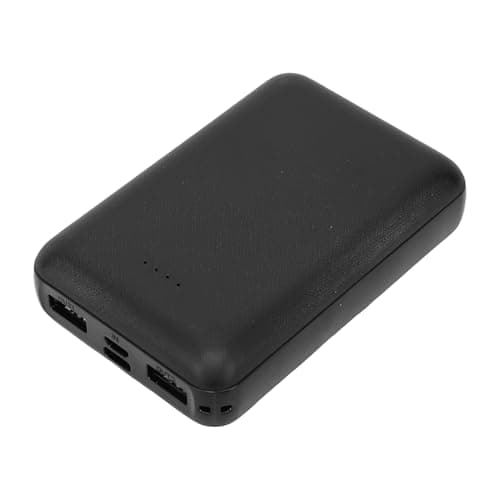 Yanmis 10000mAh Heated Vest Battery Pack Lightweight Portable Power Bank for Outdoor Activities Black 1 Unit — view 3