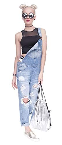 Drawstring Bags for Man Women, Leather Backpack GYM Bag Rucksack Gymsack Outdoor Travel Sports Sackpack for Adults — view 5