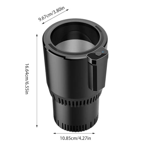 Car Cup Cooling Warmer - 12V Smart Hot Cold Drink Cup Holder — view 2