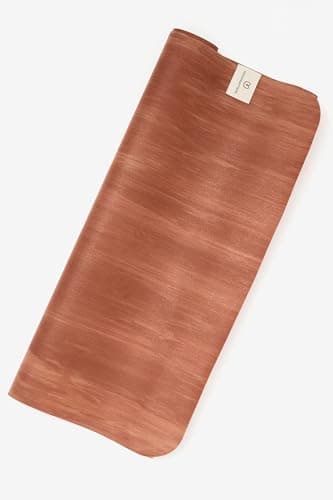 Yogamatters Eco Travel Yoga Mat 1mm | Lightweight, Foldable, Eco Friendly and Vegan | Non-Slip Exercise Mat for Yoga, Pilates, Gym and Fitness (Cinnamon) — view 2