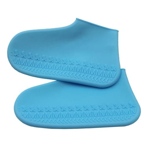 LOORGVEL Rainproof Shoe Covers Silicone Slip for Outdoor Adults Boys and Girls Travel Protection Shoes Cover