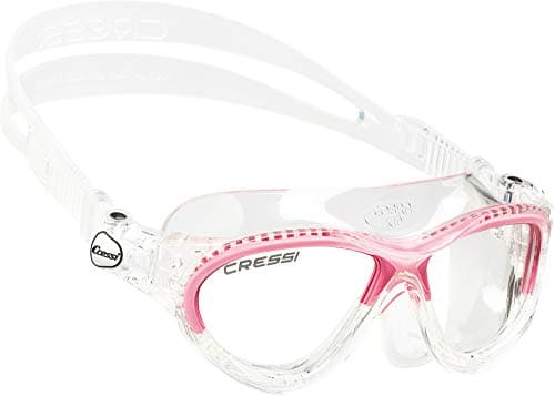 Cressi since 1946 - Mini Cobra junior swimming mask for kids aged 7 to 15 with anti fog anti scratch UV protection soft silicone fit micrometric buckles for pool and sea — view 4