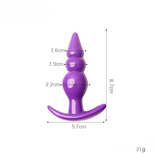 6-Pack Style A Purple Elastic Silicone Hip Trainer — view 5