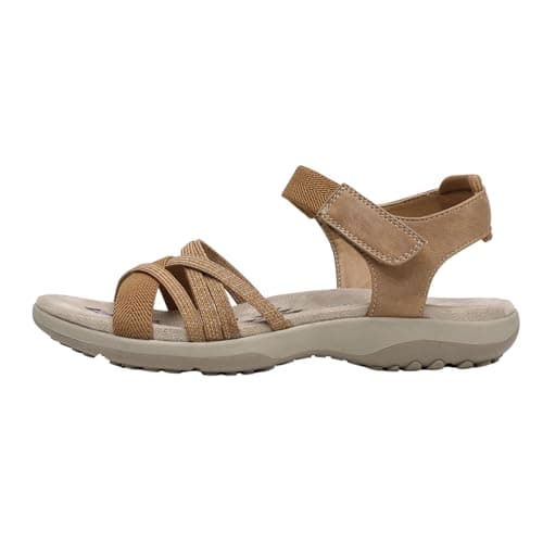 NovaNest Women’s Soft Cushion Sandals – Lightweight Comfort Walking Shoes with Adjustable Strap, Flexible Sole, Summer Casual Open Toe Sandals for Travel & Everyday Wear — view 2