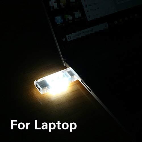Yosoo Health Gear 12 LED Mini USB Lamp, Stackable White Warm (white1) — view 2