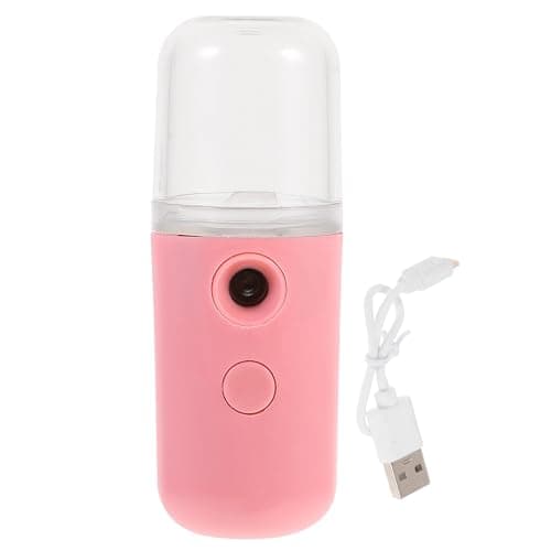 Nano Mist Facial Sprayer Pink Plastic Portable USB Charging 30ml