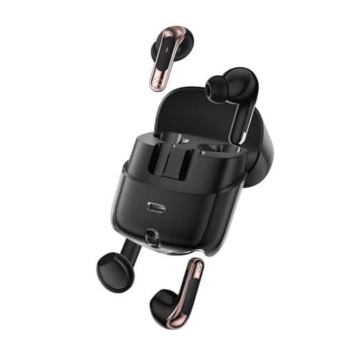 Omquot 2-Pack Wireless Earbuds with LED Display and Low Latency for Gamers and Couples - Bluetooth 5.4 Headphones for 24 Hours Continuous Use (#1) — view 5