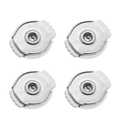 Earplug Fastener with Locking Closure for Travelers, Silver — view 5
