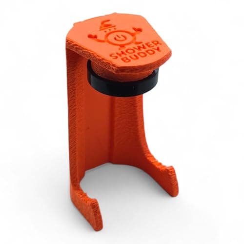 Shower Buddy Adjust™ – Adjustable Timed Push‑Button Shower Holder for Campsites, Gyms & Pools | Hands‑Free Valve Lock Tool for Exposed Pipe Showers | Ideal for Campers, Motorhomes & Shared Facilities