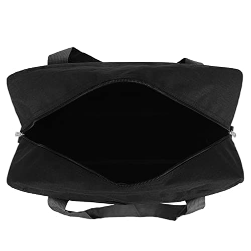 Narwey for Easyjet Cabin Bag 45x36x20 New Easyjet Underseat Foldable Travel Duffel Hospital Bag Holdall Tote Carry on Luggage Overnight Weekend Bags for Women and Men 30L(Black (with Shoulder Strap)) — view 3