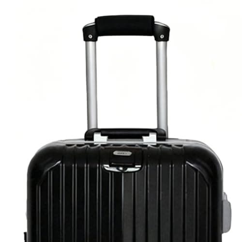 2 Pcs Luggage Handle Wraps, Neoprene Grip Cover for Suitcase Handles, Black — view 4
