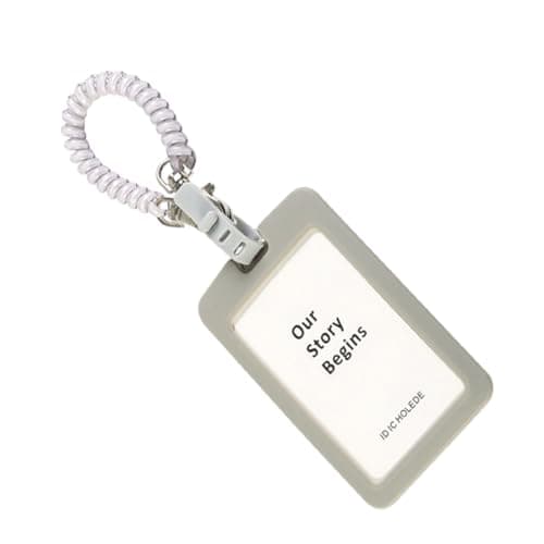 Silicone Luggage Id Tag with Spring Rope and Paper Insert — view 4