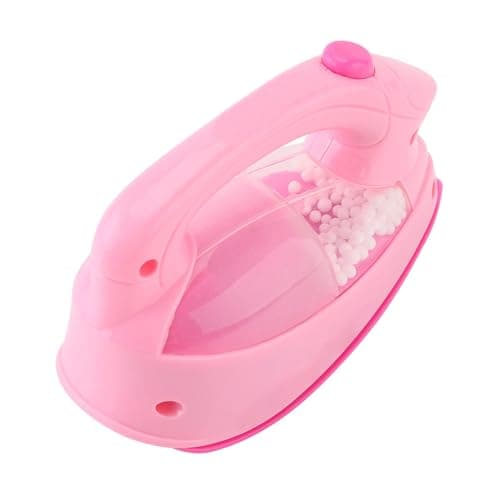 Xnukaw Mini Electric Iron Toy for Kids, Pink Pretend Play Toddler Iron with — view 2