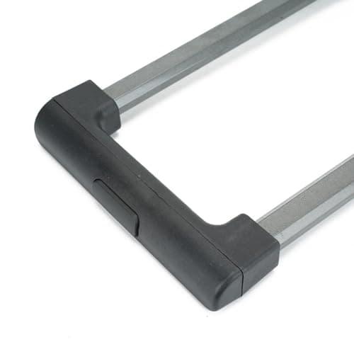 Dickly Luggage Telescopic Rod, Traveling Luggage Telescopic Handle, DIY Suitcase Telescopic Handle, Spare Parts Stretchable Compact Black Metal Pull Rod 32inch Long — view 6