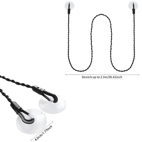 Windproof Trip Clothesline,Portable Camping Clothes Rope — view 2