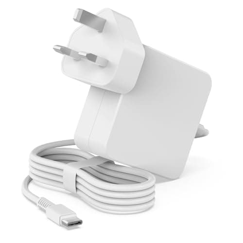 27W USB C Power Supply Compatible with Raspberry Pi 5 5.1V 5A UK Adapter