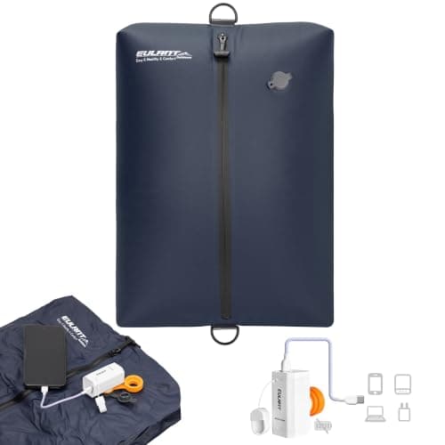 EULANT 38L TPU Travel Vacuum Bags With Pump for Suitcases/Luggage/Backpack