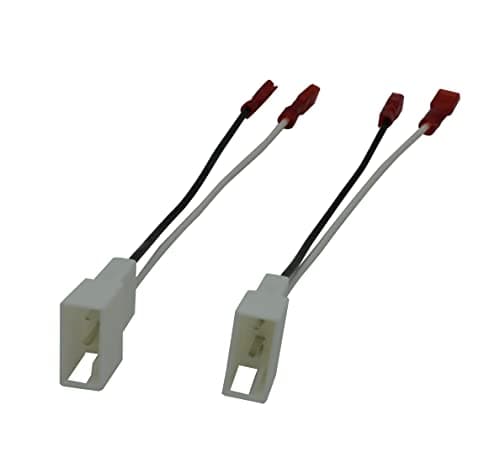 YONGJIANGXIA Stereo Speaker Wire Harness Adapter Plug, Universal Car Audio Parts 72-8104R, Copper, Plastic, Rubber