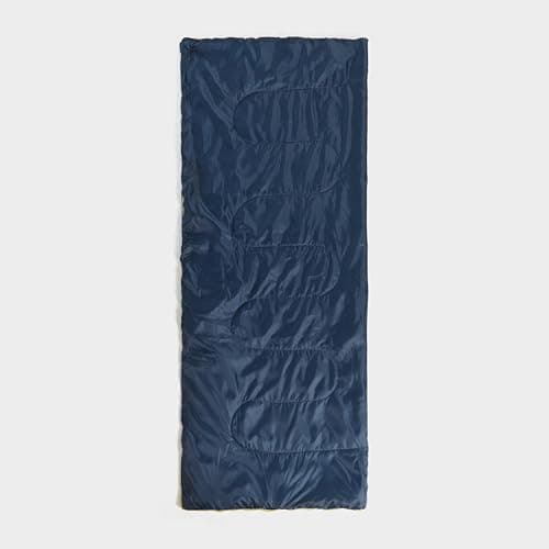 Eurohike Snooze 200 Sleeping Bag for Adults, Teens, Kids, 1 Person, 2 Season, Spacious, Lightweight, Rectangular, Indoor & Outdoor Use, Camping, Hiking, Backpacking, Travelling, Stuff Sack (Navy) — view 3