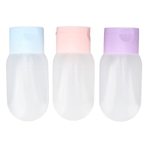 Soft Travel Bottles Squeezable Portable Refillable Toiletry Containers for Travel Fitness PE 3pcs — view 6