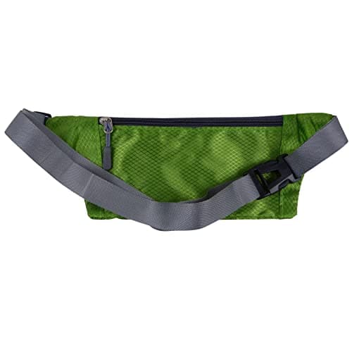 Red X Unisex Slim Discreet Security Waist Money Belt/Pouch (Green) — view 6