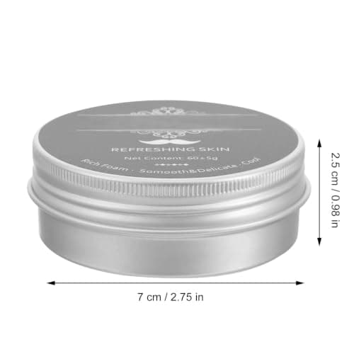 Peppermint Shaving Soap Lightweight Travel Use, for Men, Beard — view 2