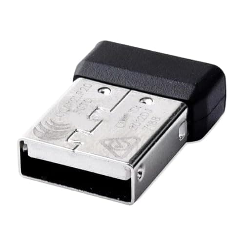 USB Wireless Keyboard Receiver - Single-Channel Adapter, M235, M230, and M2'80 Plug & Play Transmitter | ABS Wireless Receiver for Computer Laptop Multimedia Presentations Travel Home