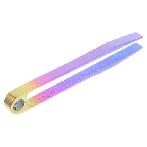 Titanium Tweezers Mini Tools Keychain Tweezers for Camping