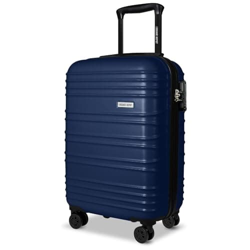 Luggage Depot Carry On Suitcase, TSA Lock, Cabin Travel, ABS Navy Blue