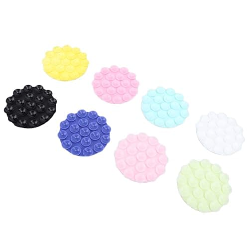 Jiawu Silicone Suction Cup Phone Case Mount, 19 Suction Cups Secure Grip Double Side Adhesion Cup Phone Case Mount, Silicone with 8 Pieces Set Eco — view 3