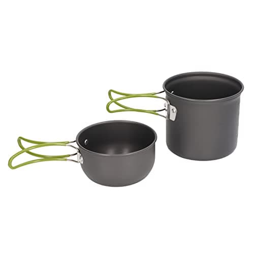 GYZOUKA Compact Camping Pot Set with Anti Scald Handle for Outdoor Use — view 3