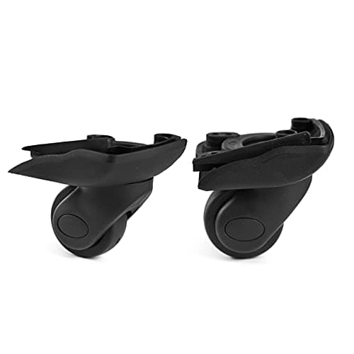 GUGULUZA Suitcase Wheel Replacement, Spare Spinner Wheel for Soft Shell Suitcase Repair, W001 Front Wheel — view 4