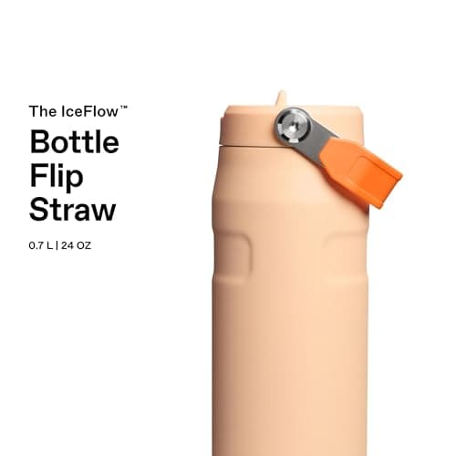 Stanley 1913 Flip Straw Sports Water Bottle 0.7L - Orange Sherbet — view 3