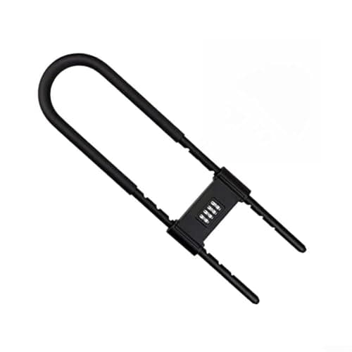 Keyless U Lock with Adjustable Password, Heavy-Metal U-Shaped Door Lock