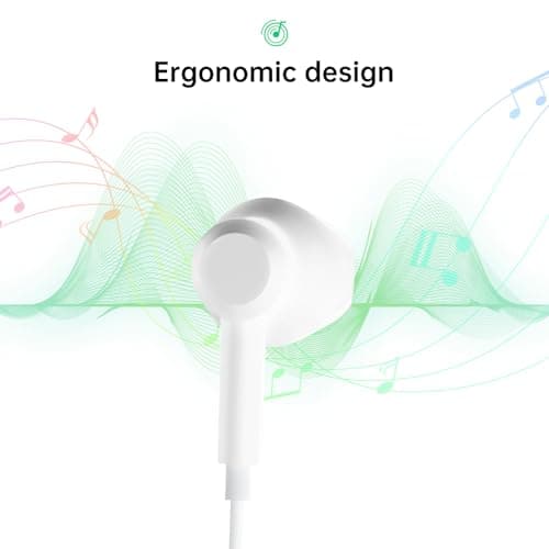 JYmusic Earphones，In-Ear Headphones 3.5mm Jack Wired Earbuds Noise Isolating Headset With Microphone Lightweight Wired with iPhone iPadPro Samsung Huawei Android MP3 Tablets Laptops and More device — view 3