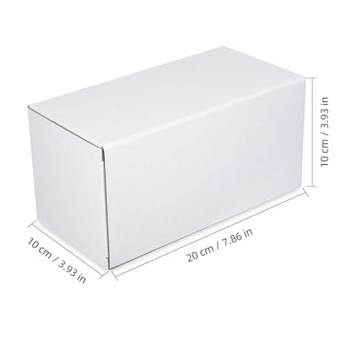 White Corrugated Divided Packing Box 10 Pack, Tool Free Assembly — view 2