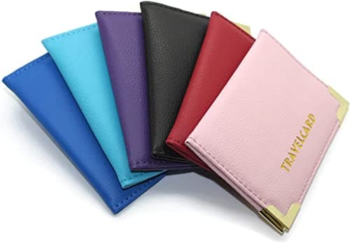 V-VAPE Travel Oyster Card Bus Pass Holder Wallet Rail Card Cover CASE (Maroon) — view 2