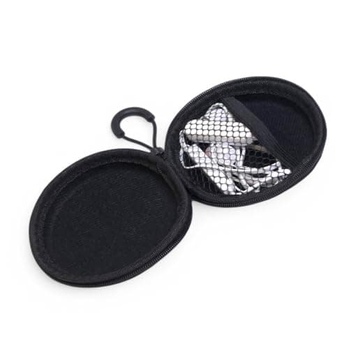 AKORD Hard Carrying Case Bag for Earphones, Grey — view 6