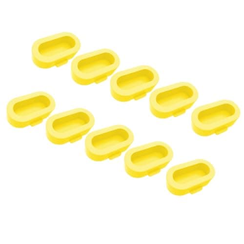 Veemoon 10pcs Silicone Dust Plug for Multi- Port Protector Dust Caps Stopper Compatible with Smart Watch Charger and USB Plug