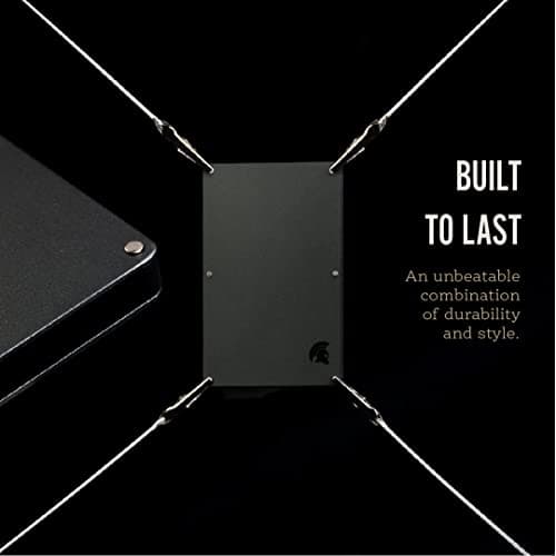 POWR Card Holder Wallet, RFID Blocking Credit Card Holder, Minimalist Wallet Credit Holders, RFID for Men, Metallic Slim — view 6