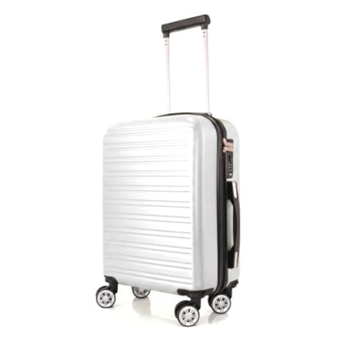 Underseat Travel Case 45 x 36 x 20cm EasyJet Approved Size with Removable Wheels (T-HC-US-1832) (White) — view 2