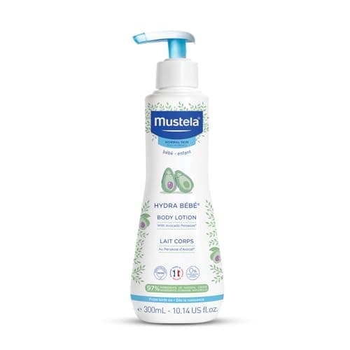 Mustela Hydra Bebe Baby Lotion - Subtle Natural Scent - Hydrating - 300ml