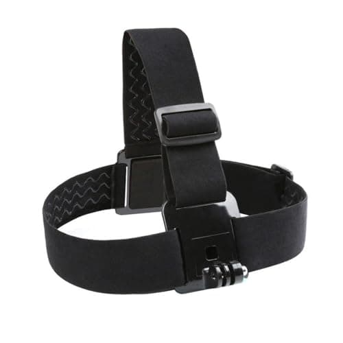 Reflex Camera Head Mount Compatible with GoPro Hero 13/12/11/10/9/8/7/6/5/4/3 & DJI Osmo Action Cameras. Adjustable Head Strap - Perfect GoPro Head Mount — view 5