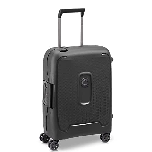 DELSEY Paris - MONCEY - Slim Rigid Cabin Suitcase - 55x40x20 cm - 36 liters - XS - Black — view 2