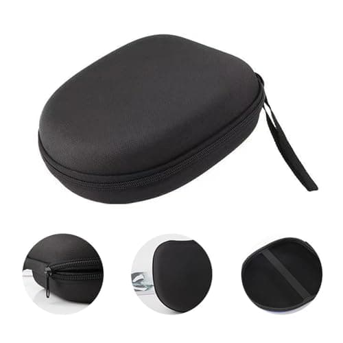 Over Ear Headphones Case, Hard Shell Storage Case Earphones Protective Case Travel Bag Protective Carry Bag — view 4
