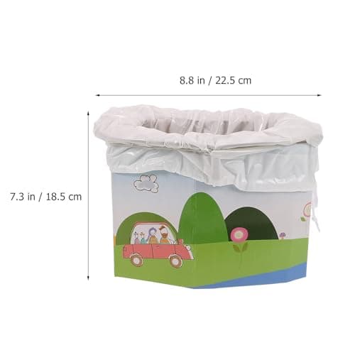 Portable Foldable Paper Toilet for Travel and Emergencies — view 2