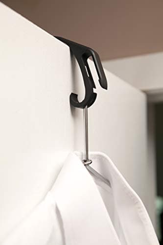 STEAM CLIP Travel Tool Over Shower Door Hook Traveler's Steamer Clip Hook, Over The Door Hanger for Shower, Heavy Duty Clip Hooks for Clothes Bottle Opener & Phone Stand - 1 Pack — view 3