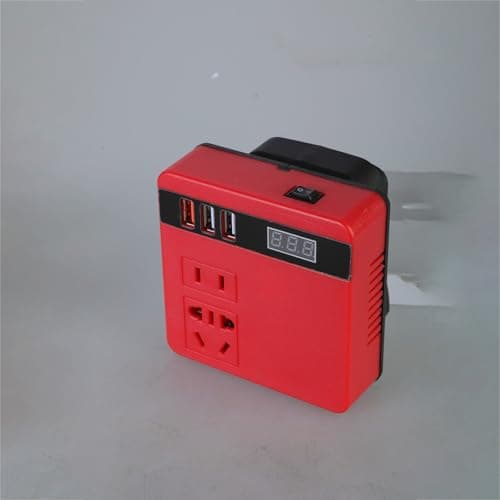 Friendly Battery Inverters Intelligent Voltages Converter Travel Power Adapter Innovative Battery Adapter for Home Overloading Protections Device — view 5