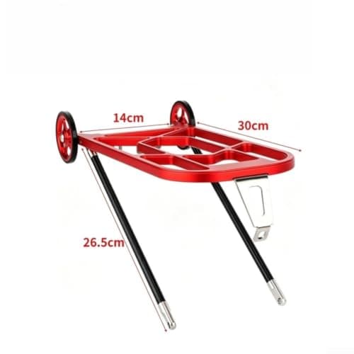 Lightweight 475g Folding Bicycle Luggage Carrier Rack — view 4
