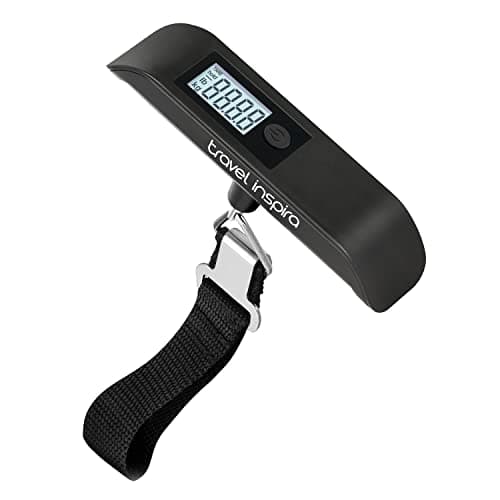 travel inspira Luggage Scale, Portable Suitcase, Weighing Scales (Black)